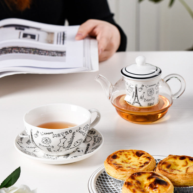 Ceramic English Mother And Son Pot Set
