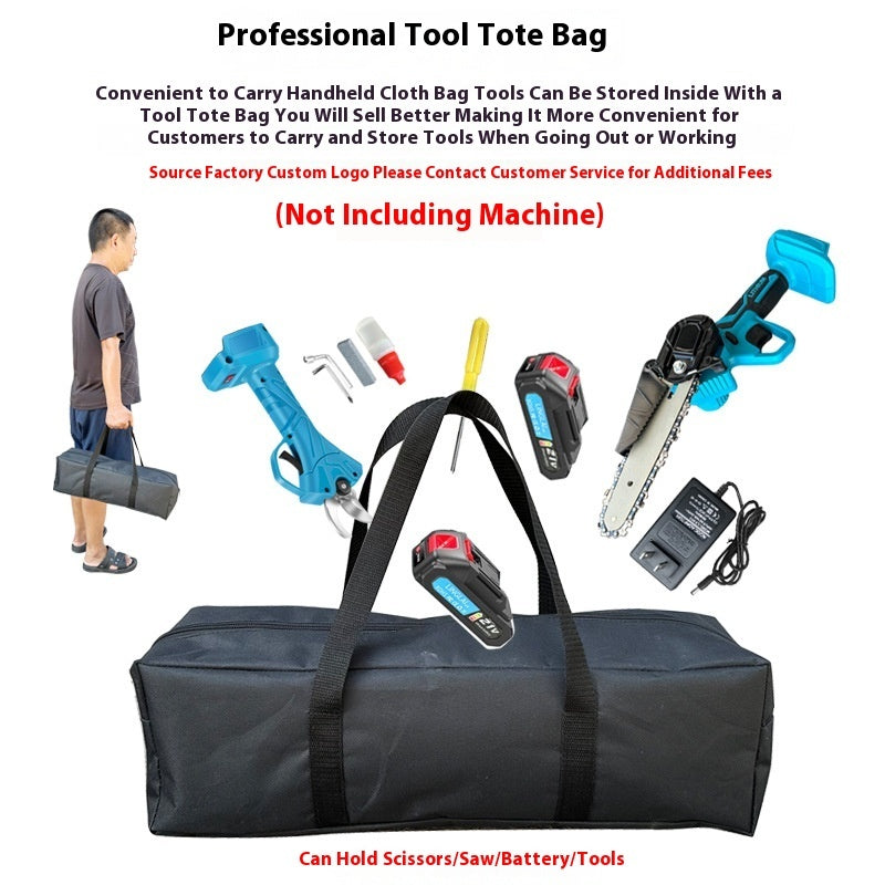 Brushless Lithium Battery Electric Chain Saw Garden Logging Electric Pruning Saw