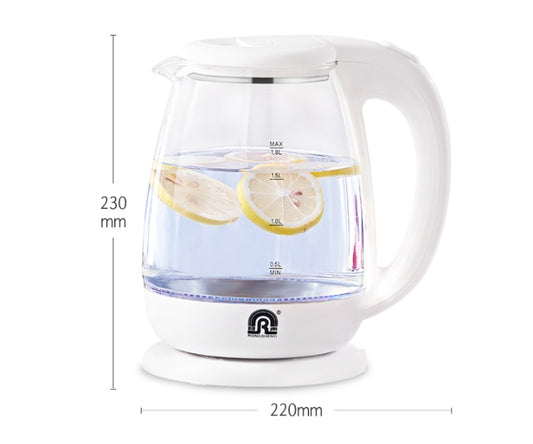Automatic power off household glass kettle