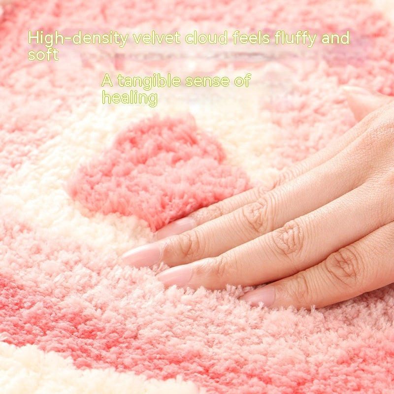 Carpet Bedside Plush Thickened Table Carpet