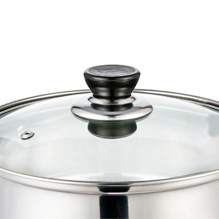 Stainless Steel Three-piece Pot 16-20-22cm Soup Pot Set