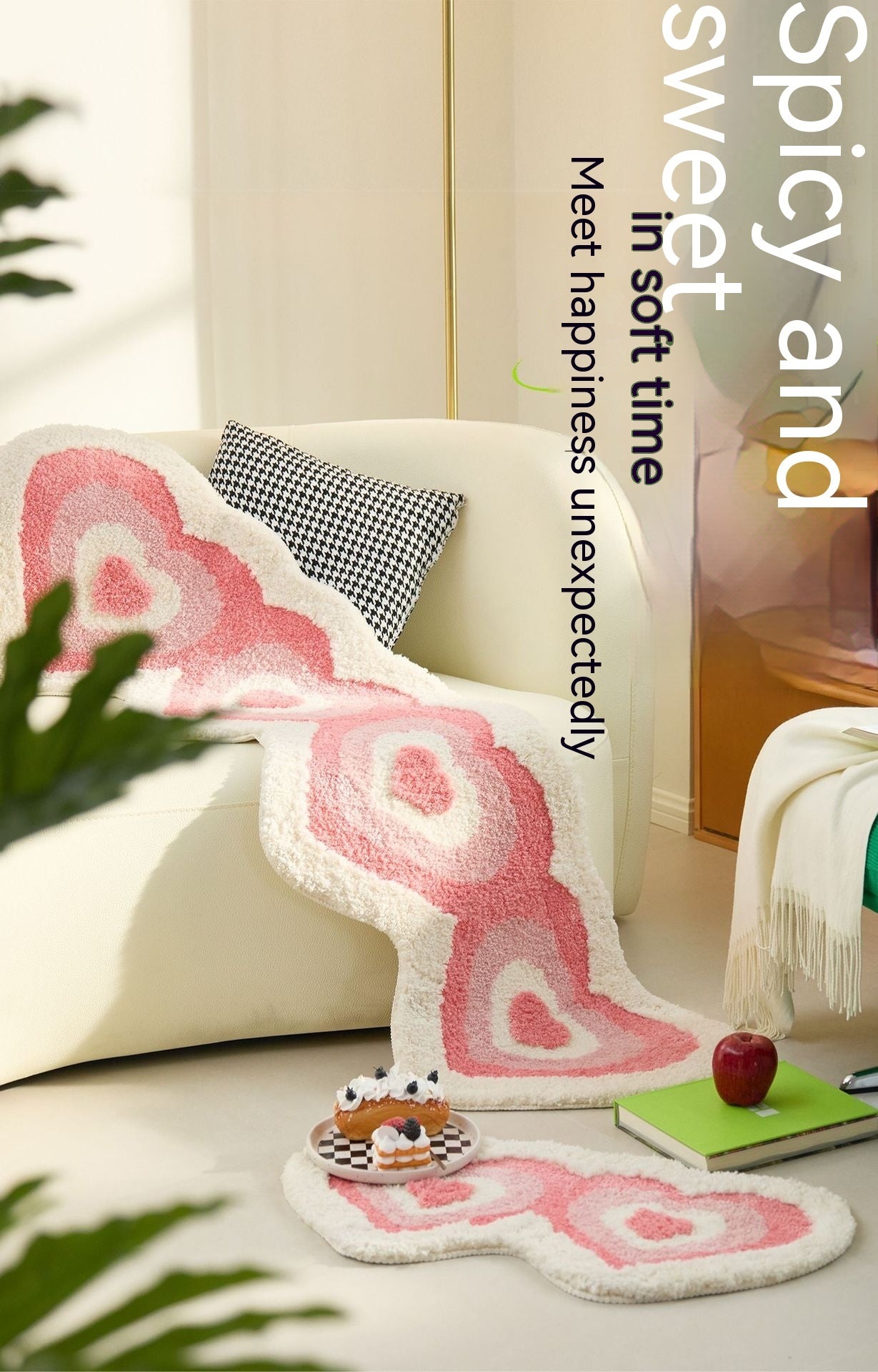 Carpet Bedside Plush Thickened Table Carpet