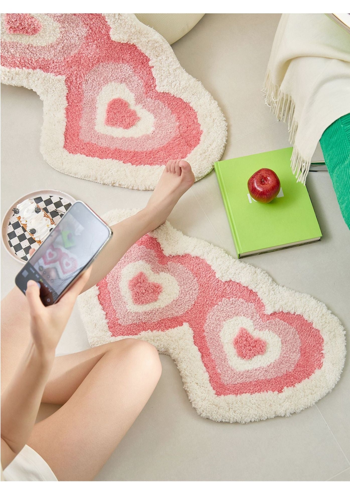 Carpet Bedside Plush Thickened Table Carpet