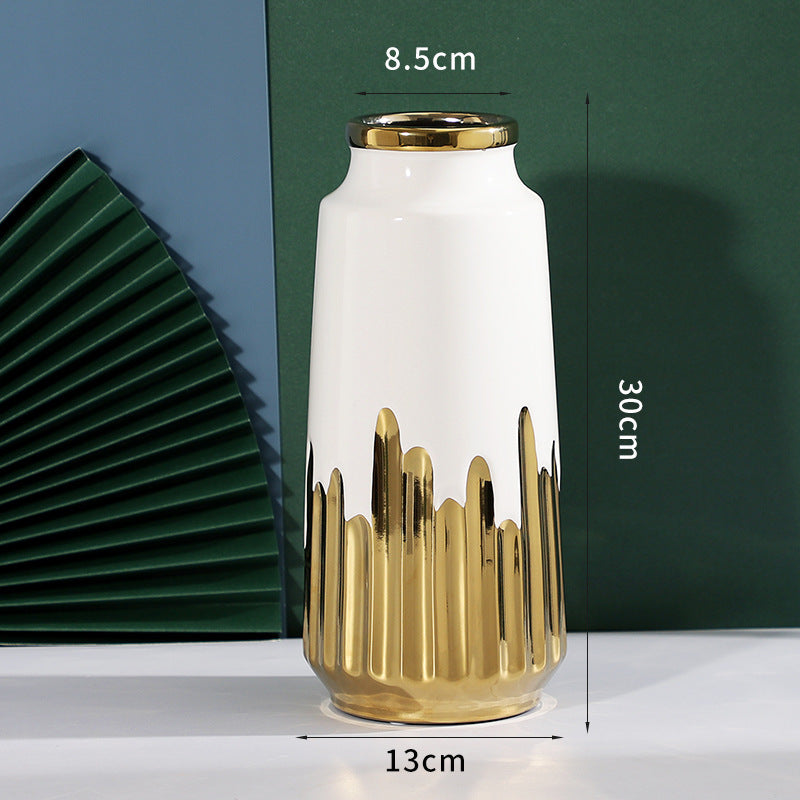 Chinese Style Vase Ceramic Model Living Room Decorations