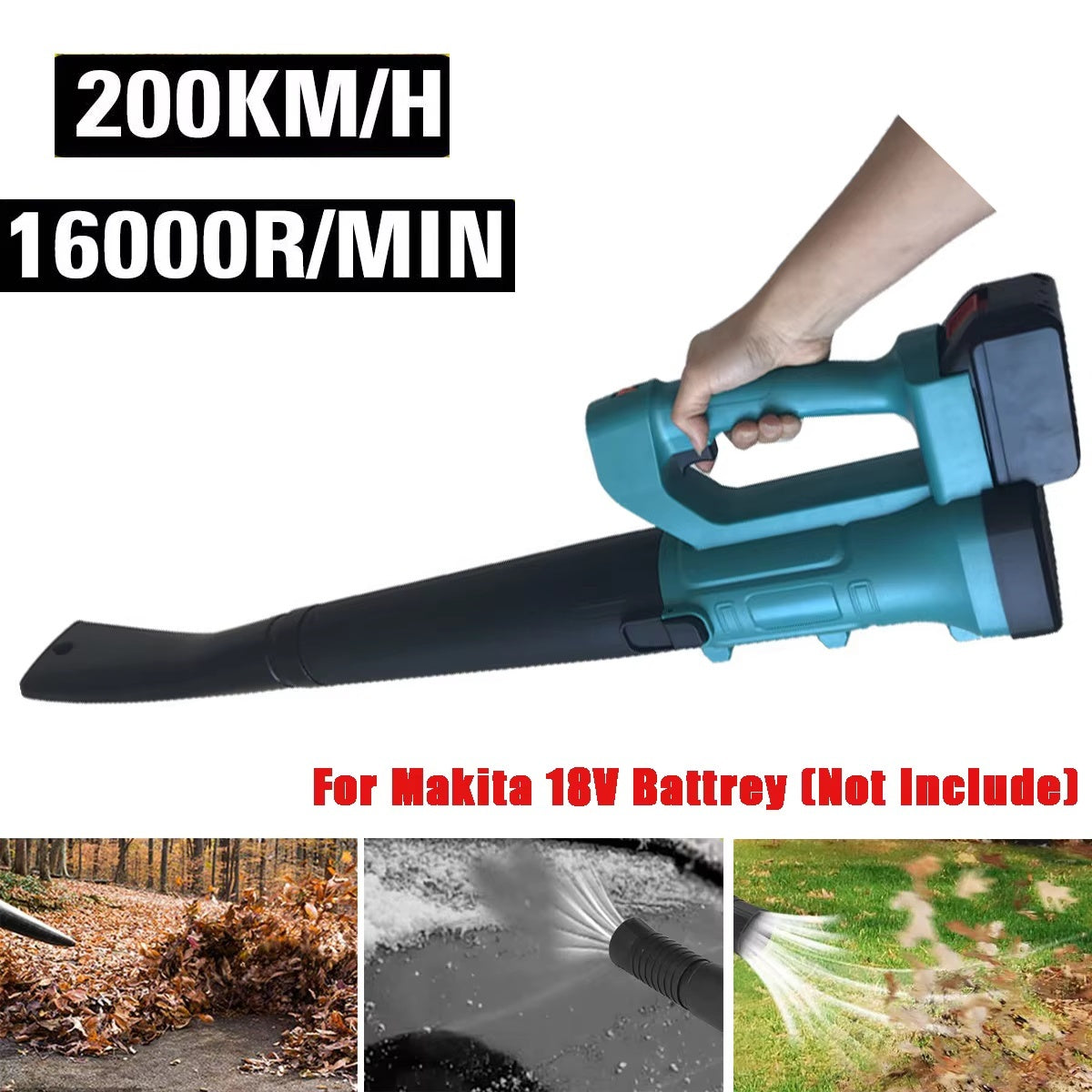 High-power Snowplow Hand Blower