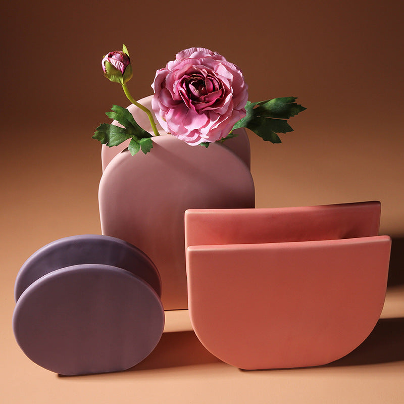 Creative Soft Decoration Ceramic Vase Decorations