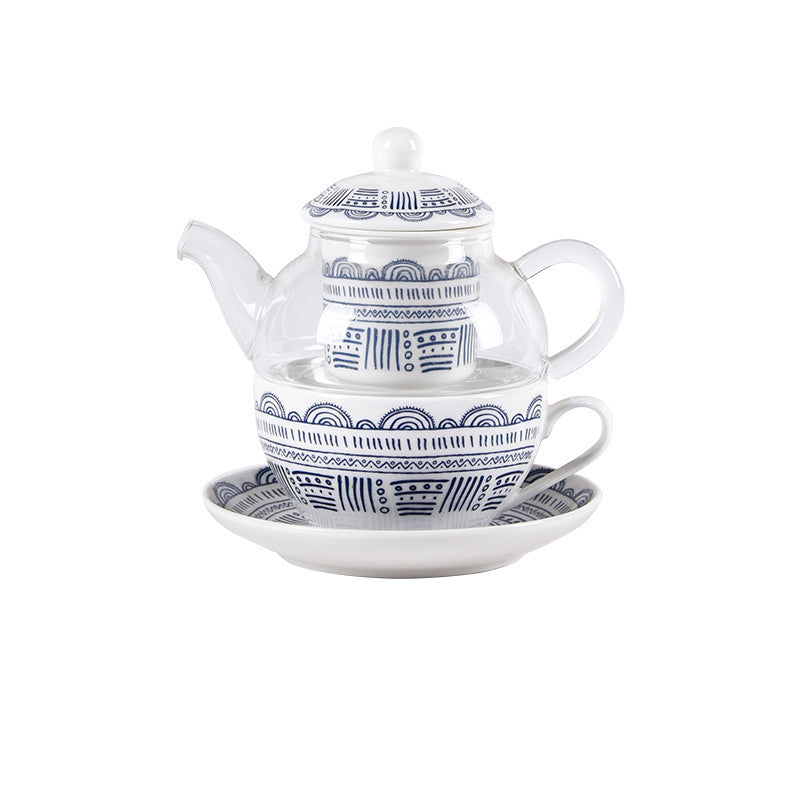 Ceramic English Mother And Son Pot Set