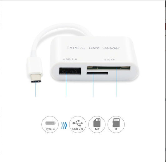 Multi-function TF Two-in-one Card Reader