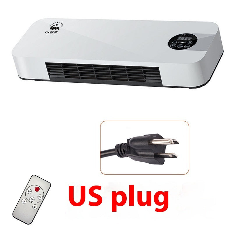 Home Wall Mount Air Conditioner Fan Dual-use Small Fan Indoor Bedroom