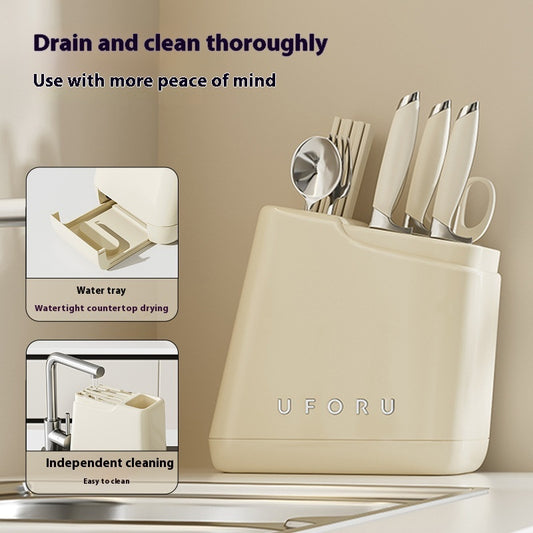 Household Kitchen Table Multi-function Kitchen Knife Chopsticks Spoon Storage Rack