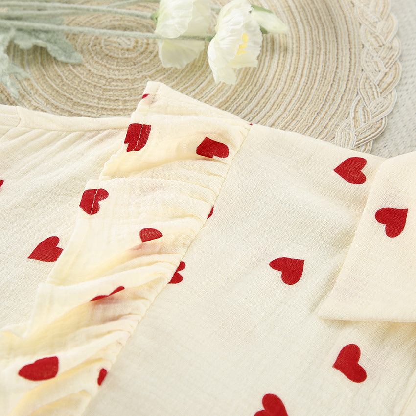 Top Shorts Two-piece Pajamas Women