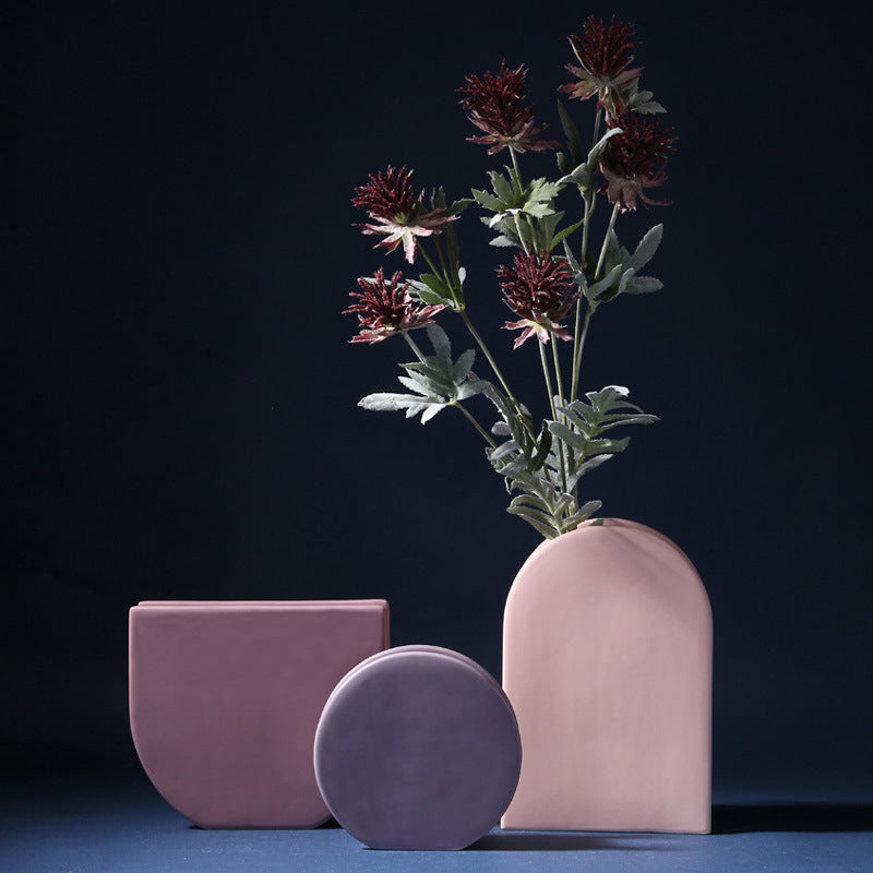 Creative Soft Decoration Ceramic Vase Decorations