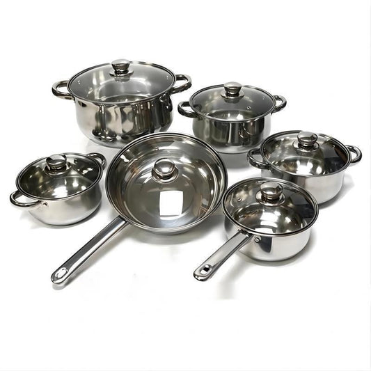 Twelve Pieces Set Pot Household Non-stick