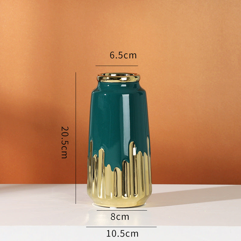 Chinese Style Vase Ceramic Model Living Room Decorations