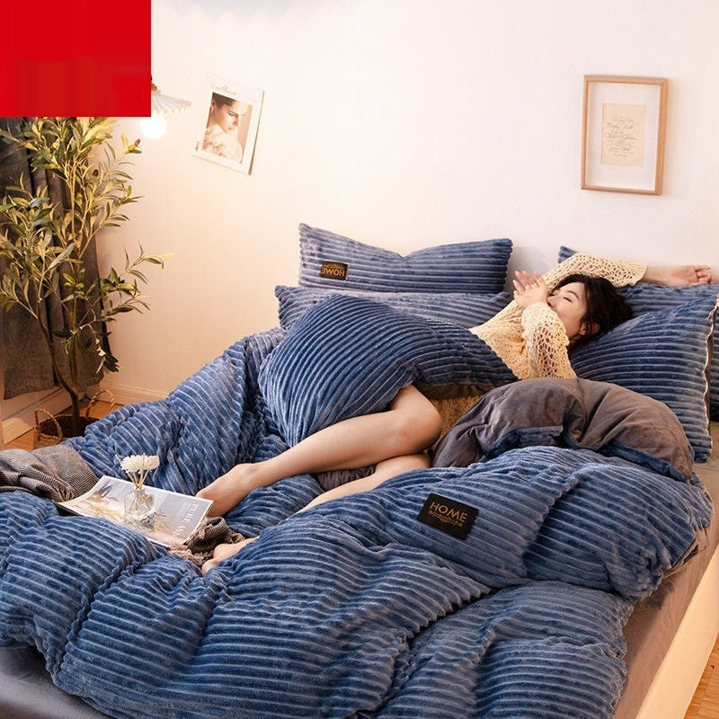 Milk Fiber Thickened Thermal Bedding