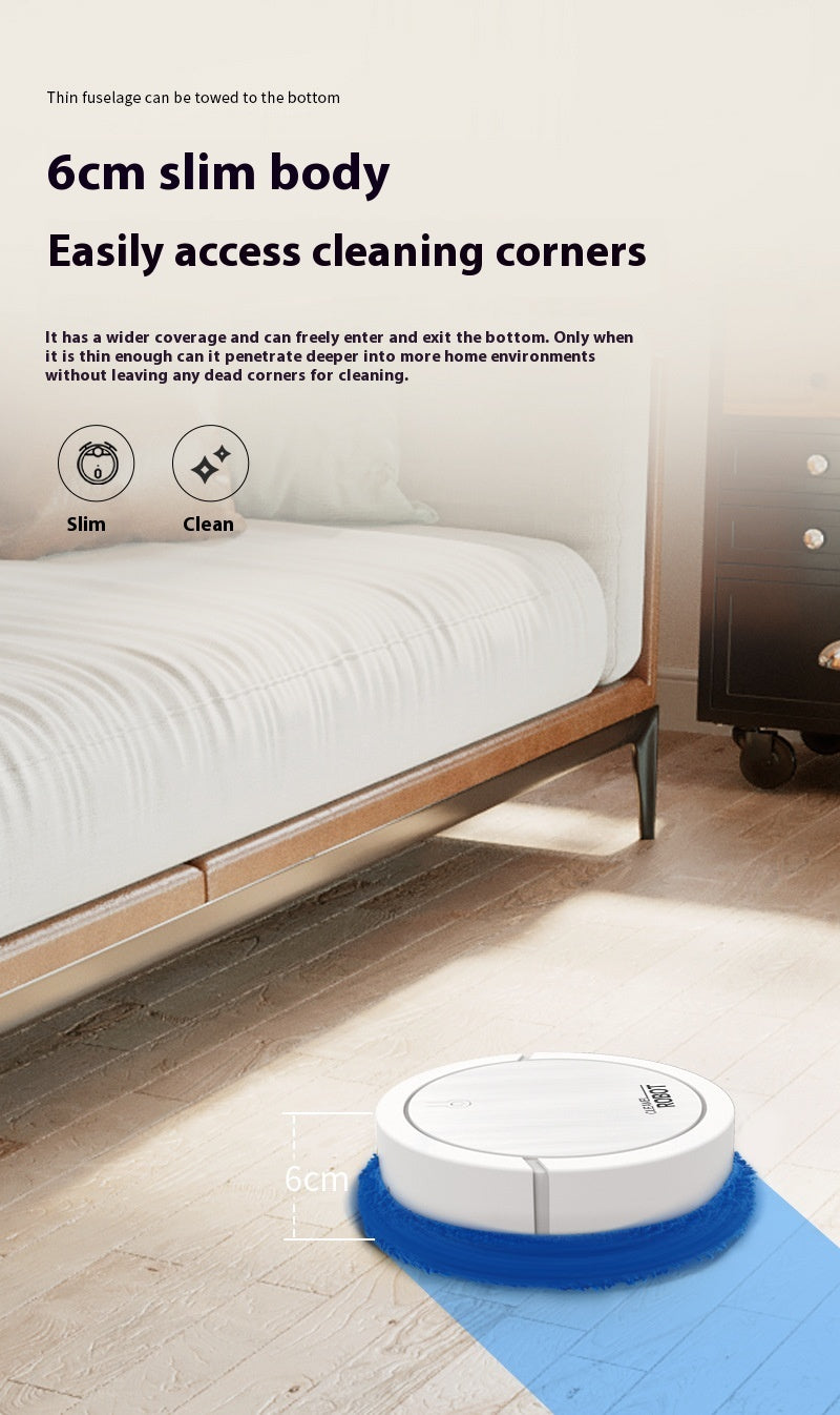 Household Intelligent Wet And Dry Sweeping Robot