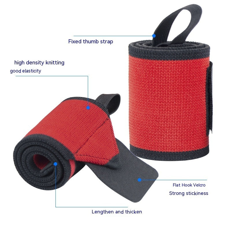 Bench Press Game-specific Wristband Thickened Stiffening Strength Training Fitness Sports Protection Wrist Guard