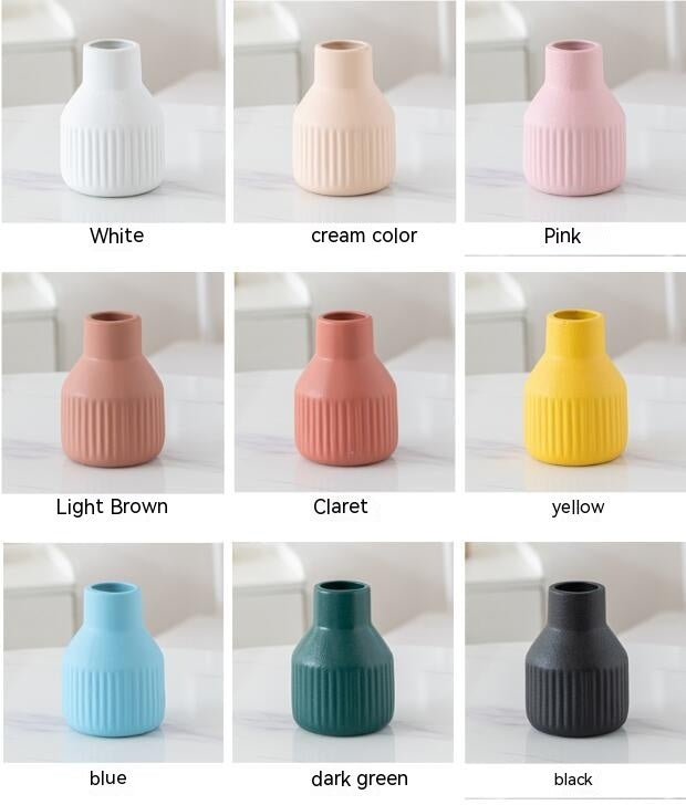 Simple Ceramic Vase Decoration
