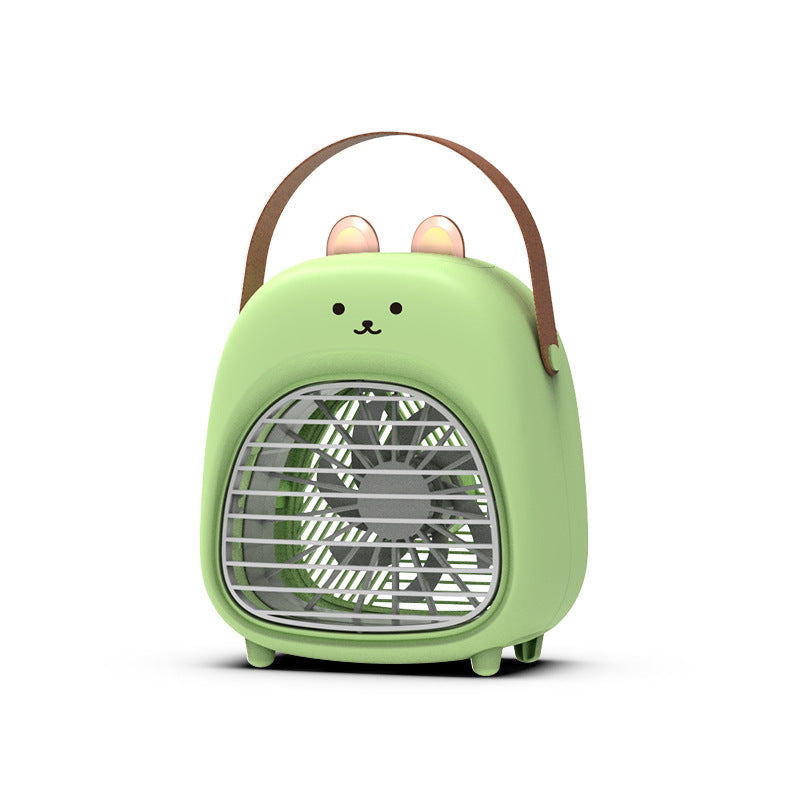 Spray Fan Humidification Cooling USB Portable Mute Desktop Fan