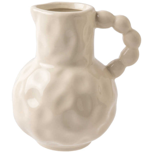 Vase Pearl Handle Ceramic Milk Pot Living Room Decorations