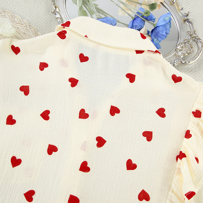 Top Shorts Two-piece Pajamas Women