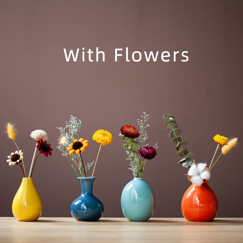 Ceramic Mini Vase Decorations Originality
