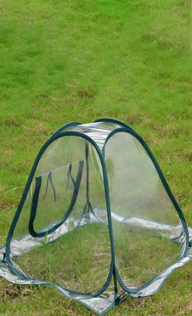 Frostschutzgewächshaus für Gartenpflanzen und Blumen im Freien