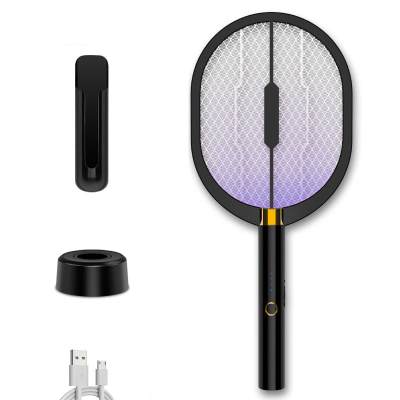 Electric Mosquito Swatter Rechargeable Household Super Two-In-One Powerful Multi-Function Mosquito Killer