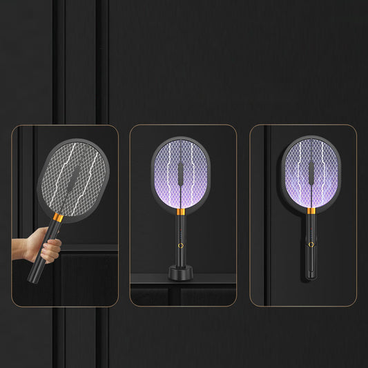 Electric Mosquito Swatter Rechargeable Household Super Two-In-One Powerful Multi-Function Mosquito Killer