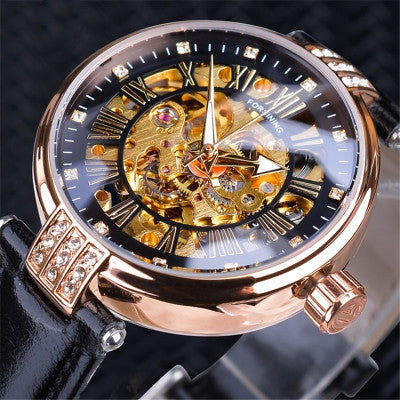 Mechanische Uhr Uhr Automatische Mechanische Damenuhr