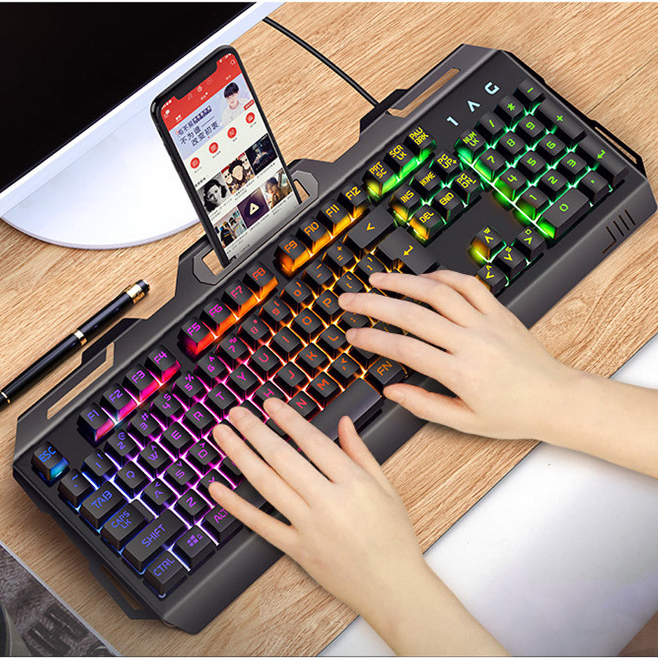 Gaming-Tastatur mit mechanischem Gefühl