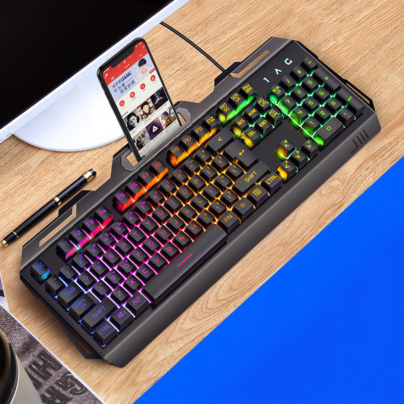 Gaming-Tastatur mit mechanischem Gefühl