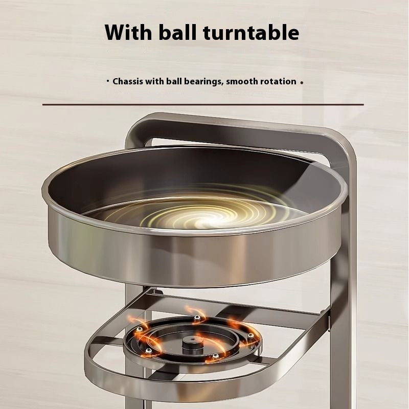 Kitchen Countertop Multi-function Rotating Seasoning Product Storage Rack