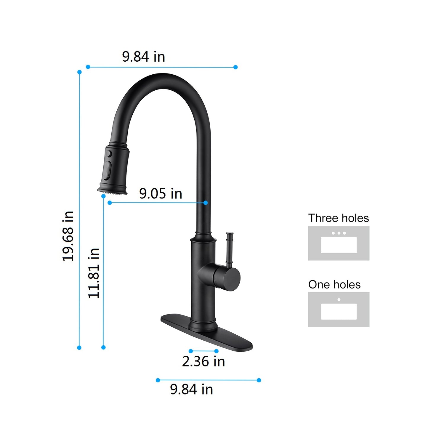 Pull-out Sprinkler Kitchen Faucet