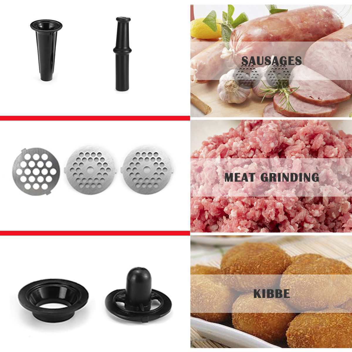 Household Multi-function Automatic Stainless Steel Electric Meat Grinder