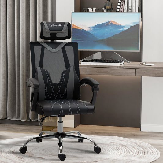 Office Chair Ergonomic Desk Chair with Rotate Headrest