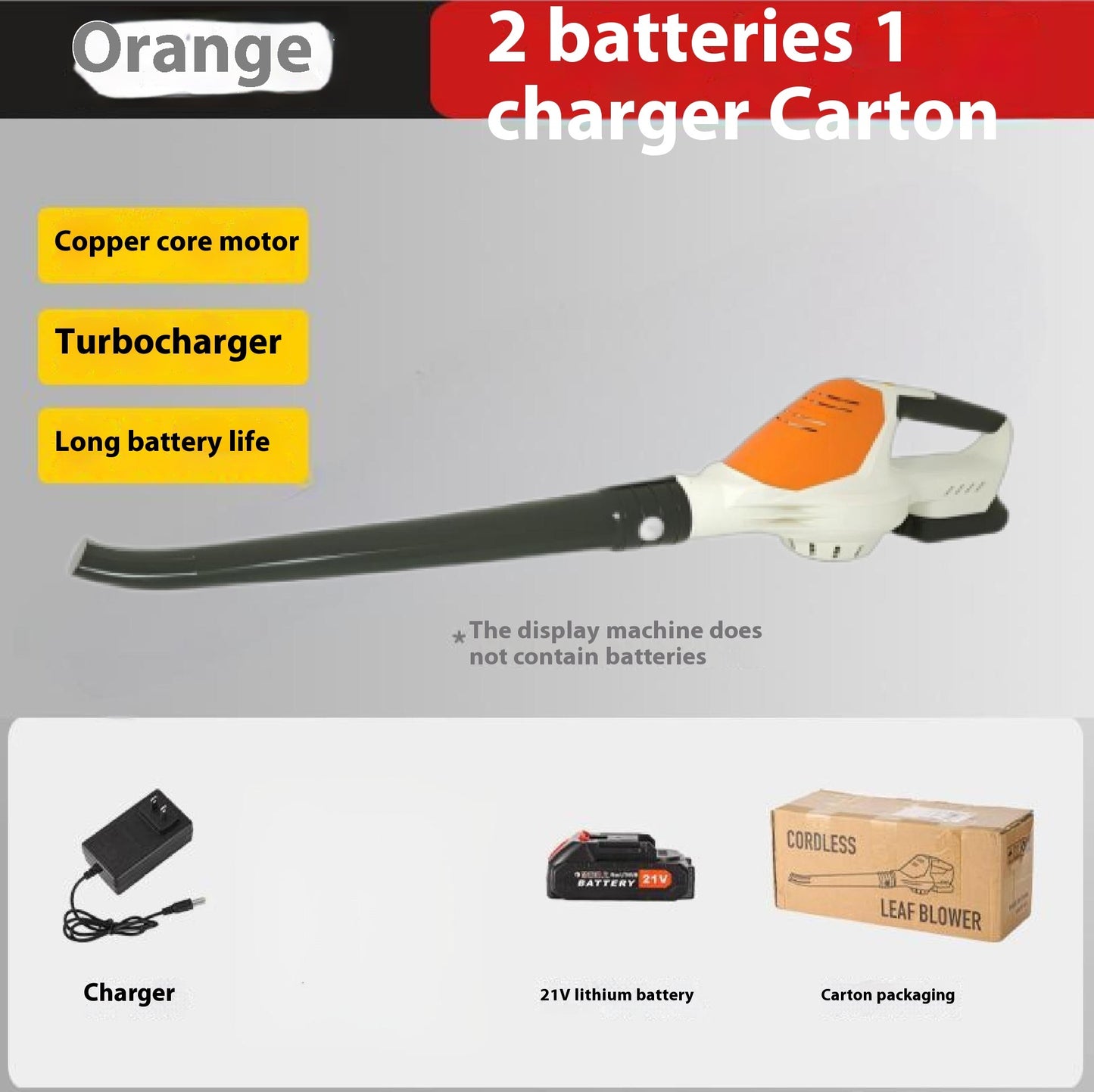 Lithium Electric Dust Removal Blowing Dust Removal High-power Blower