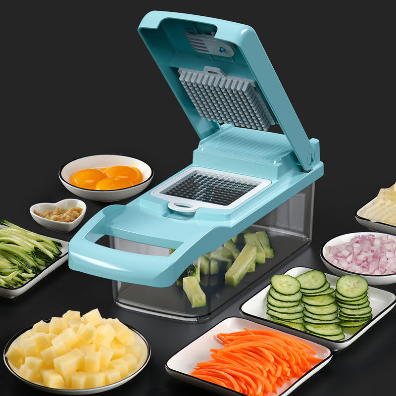 Multi-function Vegetable Chopper Diced Pressed Onion Potato Strip Cutter