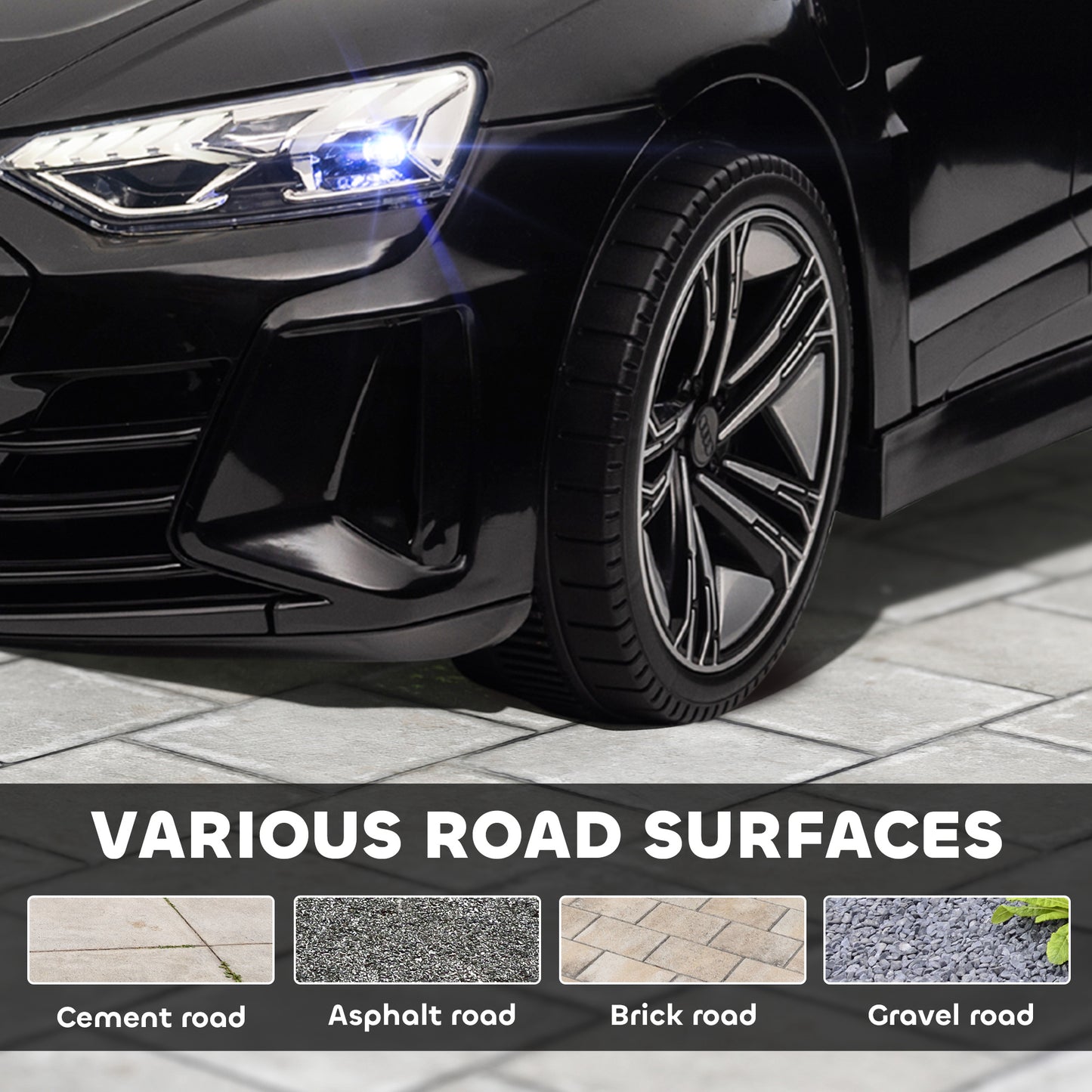 Licensed Audi RS e-tron GT 12V Ride On Car Truck for Kids