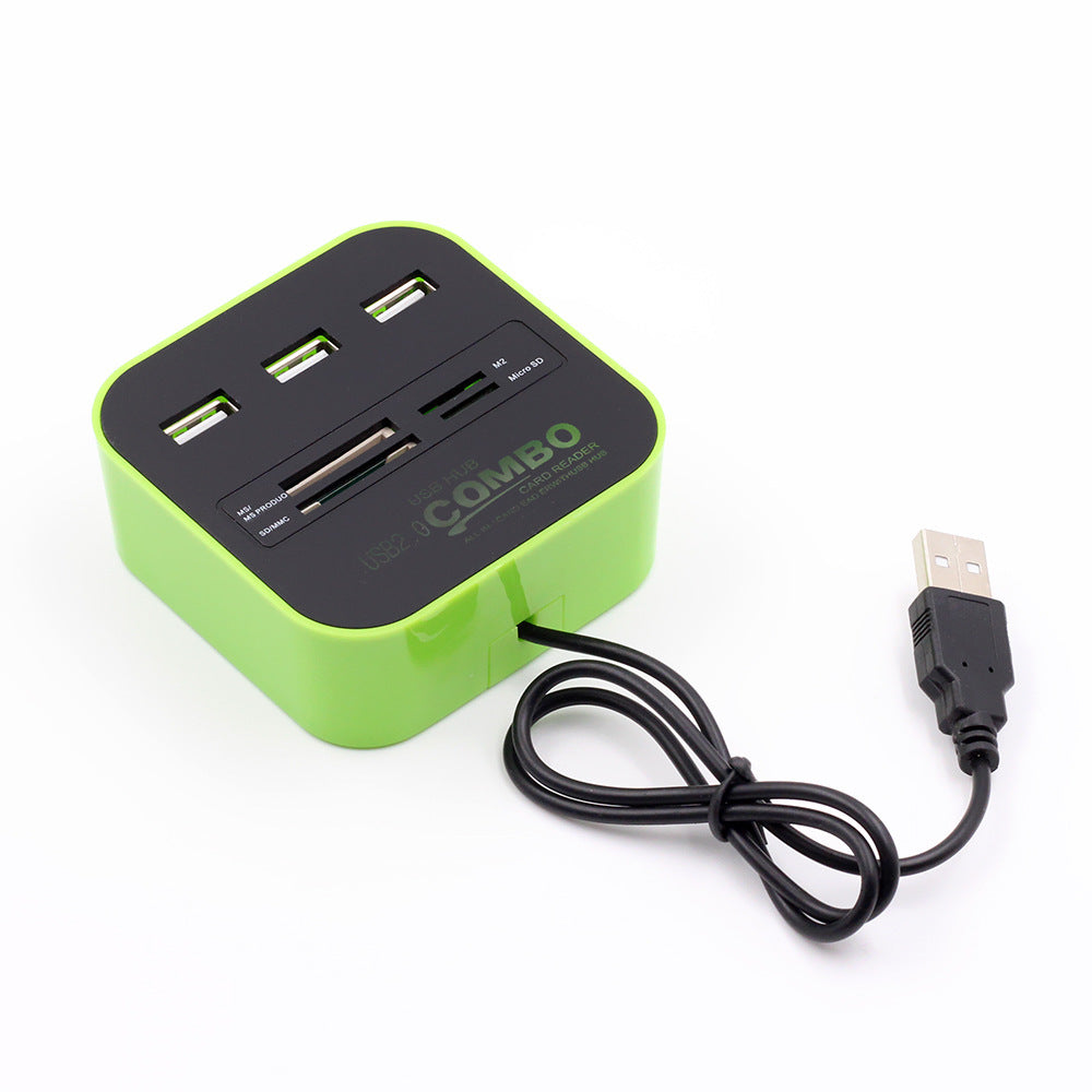 Usb Splitter Multi-function Card Reader Four In One