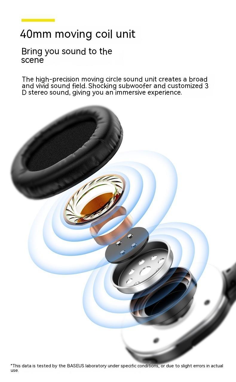 Wireless Bluetooth Subwoofer Sports Gaming Electronic Sports Headset