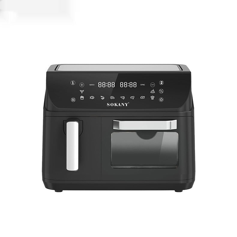 SOKANY10060 AIR FRYER Household 125L Healthy FRYER Visualization Double Pot FRYER AIR FRYER
