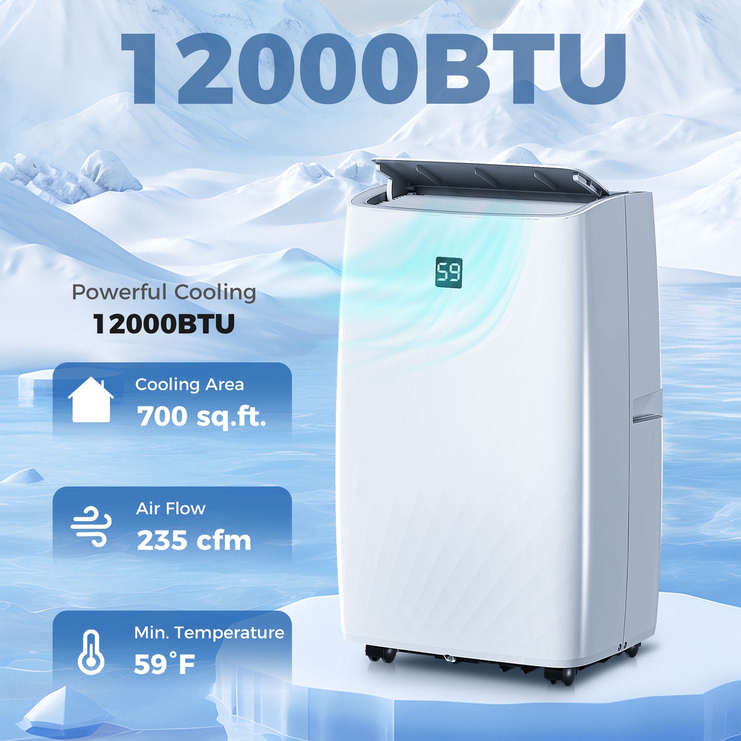 14000 BTU Portable Air Conditioner