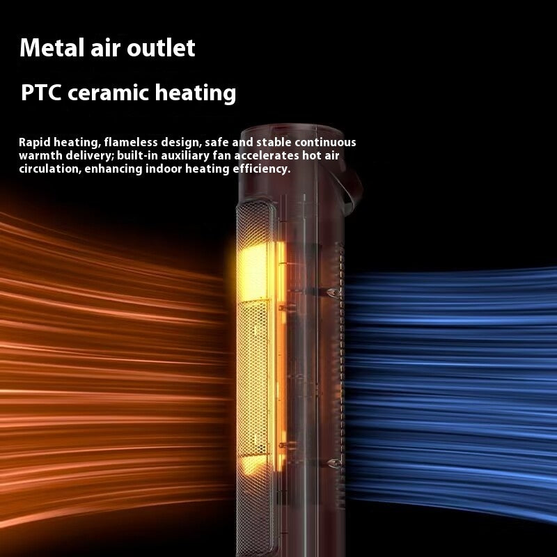 Household Heater Vertical Intelligent Remote Control Electric Heater