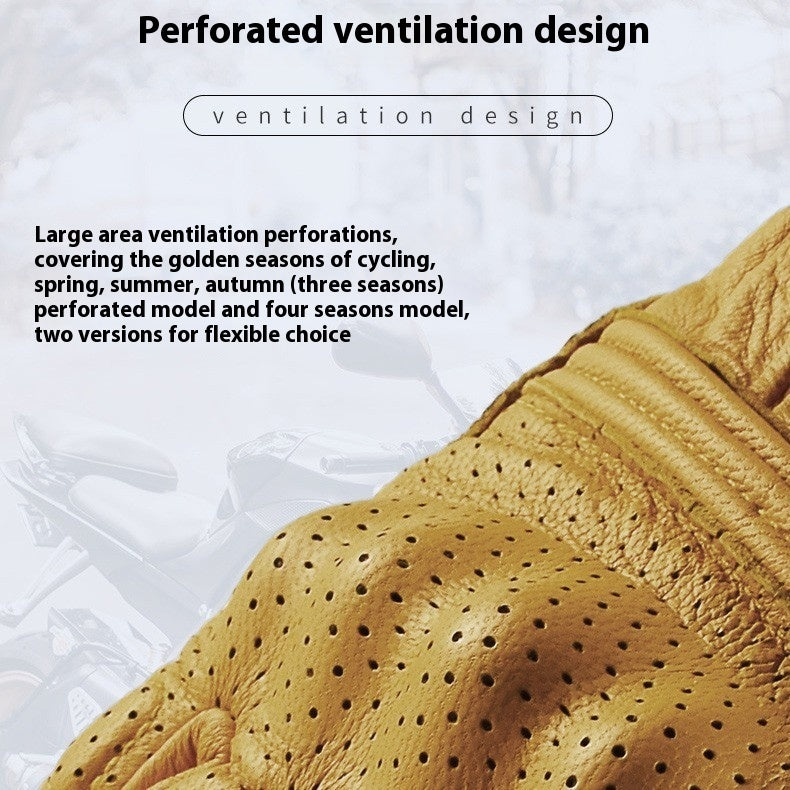 Motorbike Gloves Motorcycle Equipment Warm Breathable Gloves