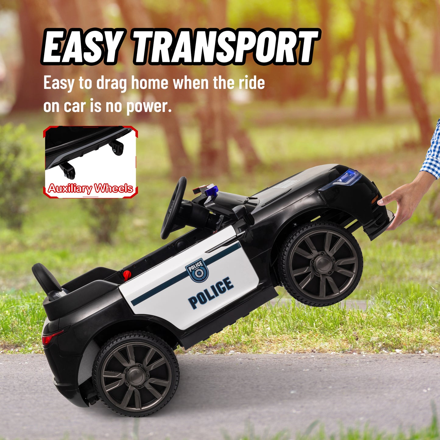 12V Kids Ride on Car w/ Remote Control