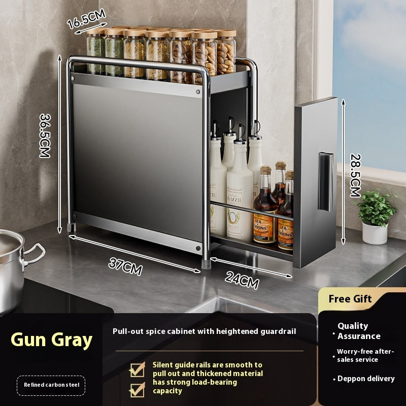 Kitchen Household Pull-out Multi-layer Storage