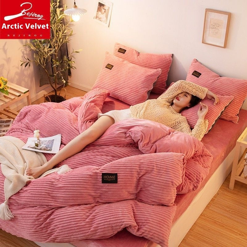 Milk Fiber Thickened Thermal Bedding