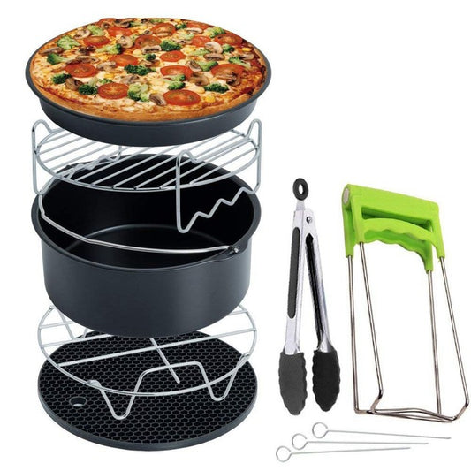 Air fryer accessories cake bucket pizza pan 7 inch