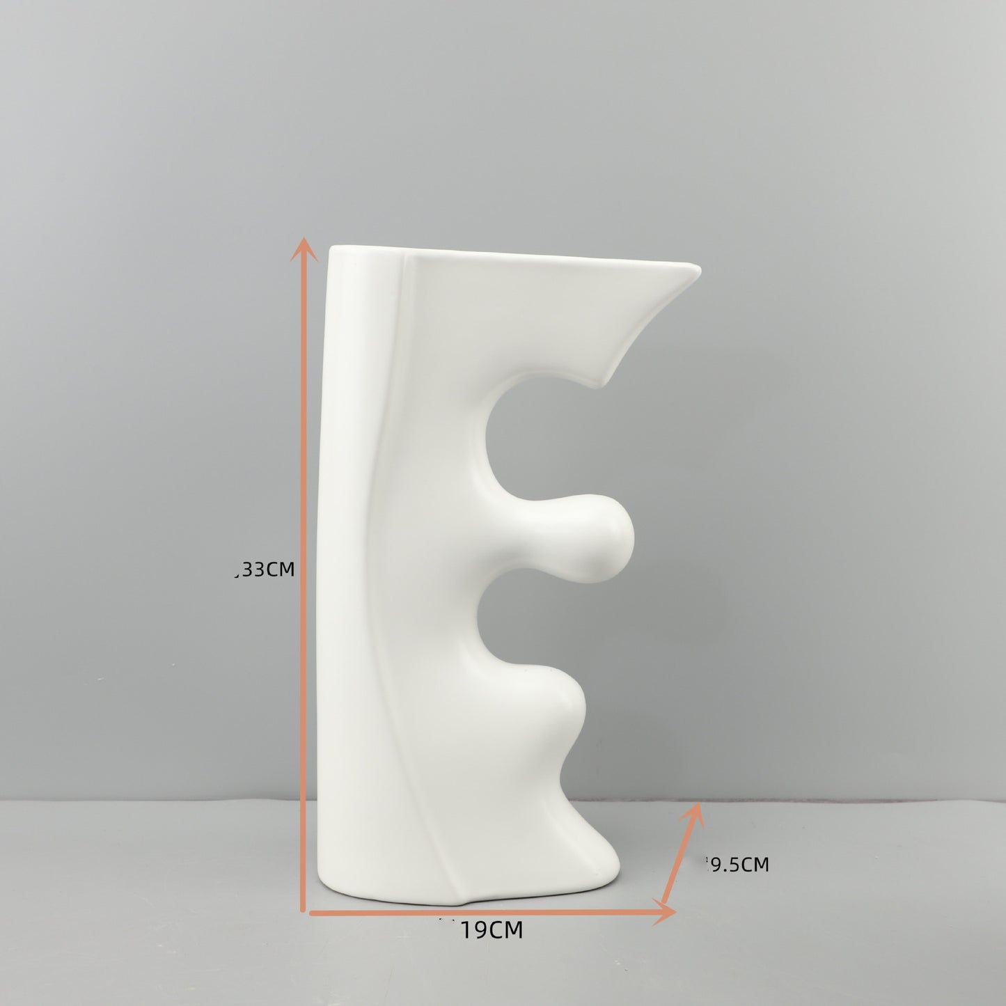 Simple Modern Ceramic Geometric Vase TV Cabinet Sample Room Decorations Ornaments